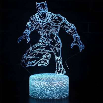 Cool Black Panther 3D Table Lamp - Cofik