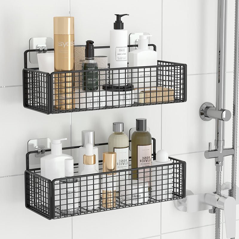 Easy Install Bathroom Shelf, Modern Floating Storage Rack