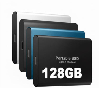 High-Speed 128GB External SSD Drive