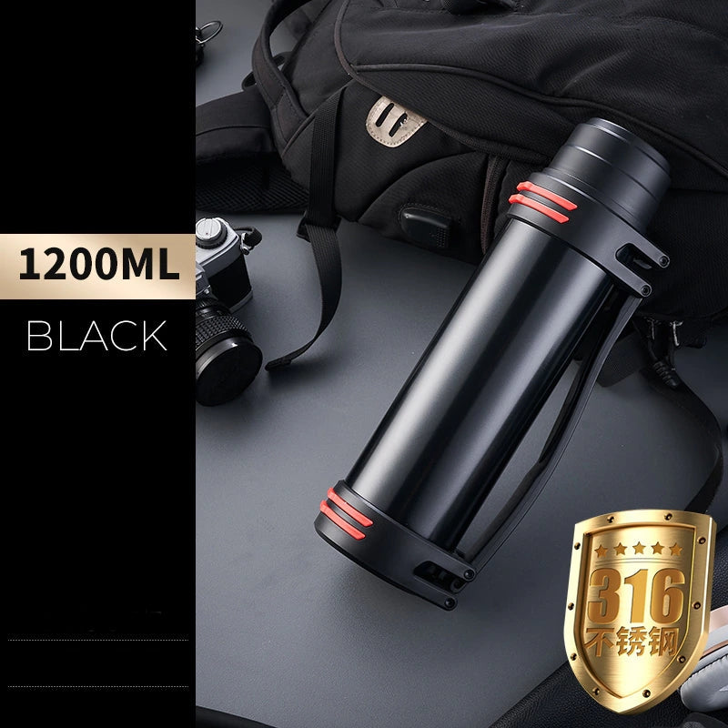 Large Insulated Stainless Steel Water Bottle - Cofik