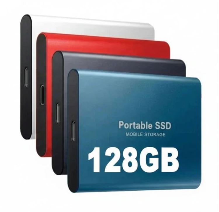 High-Speed 128GB External SSD Drive