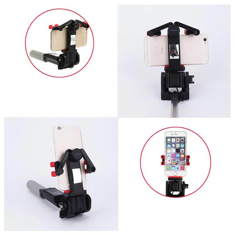 Wireless Selfie Stick with 360° Spin and Bluetooth Remote