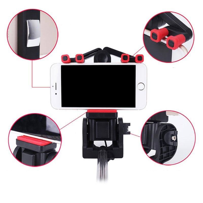 Wireless Selfie Stick with 360° Spin and Bluetooth Remote