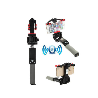 Wireless Selfie Stick with 360° Spin and Bluetooth Remote