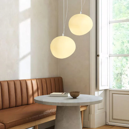 Beautiful Glass Drop Pendant Lighting Fixture