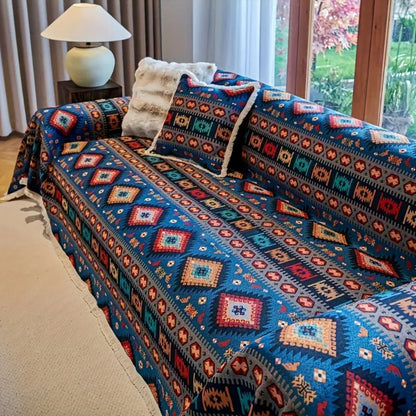Unique Patterned Natural Fiber Area Rug