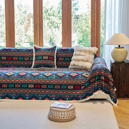 Unique Patterned Natural Fiber Area Rug - Cofik