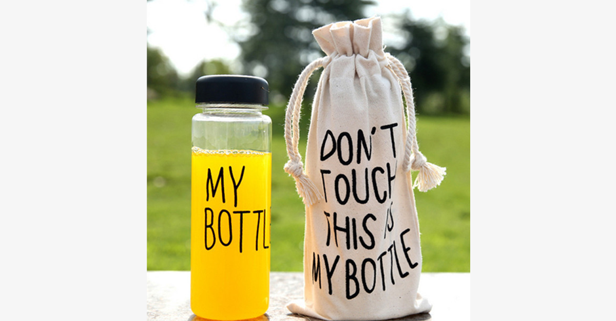 Clear BPA Free Drinking Water Bottle