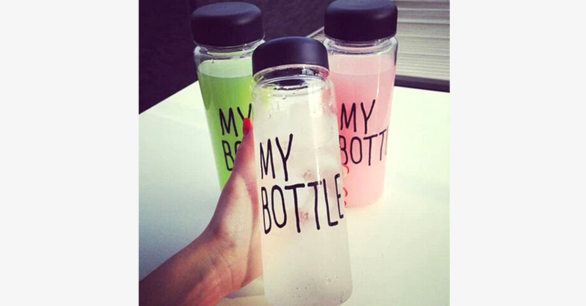 Clear BPA Free Drinking Water Bottle