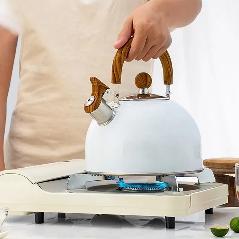 Premium Stainless Steel Whistling Kettle - Big Capacity