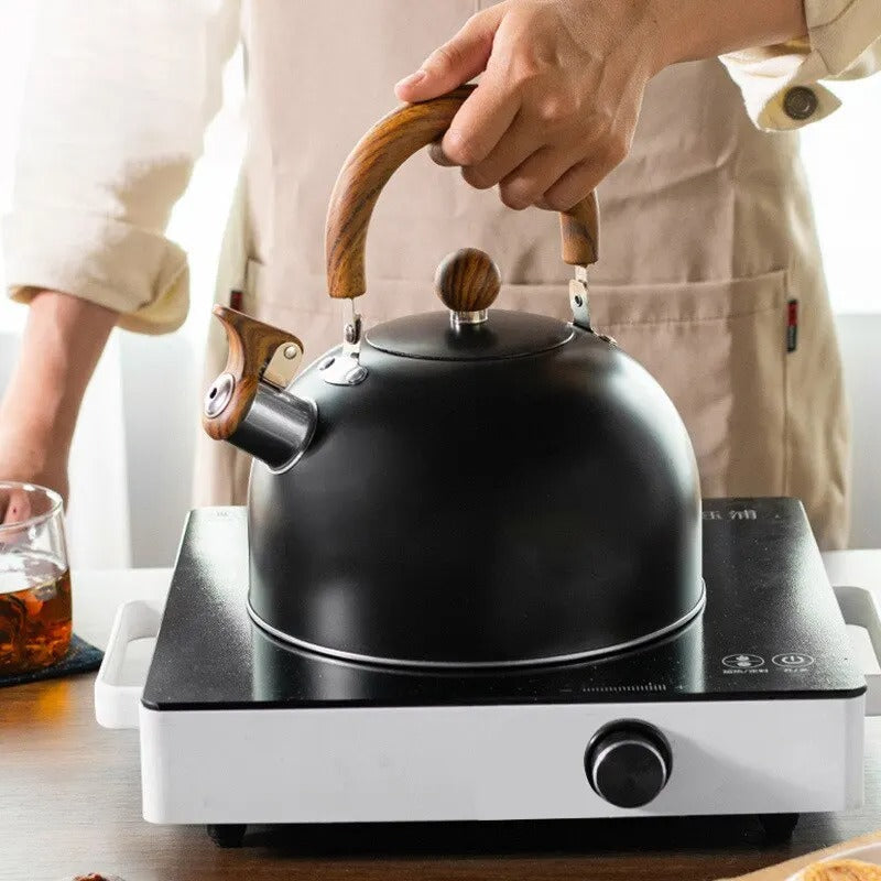Premium Stainless Steel Whistling Kettle - Big Capacity