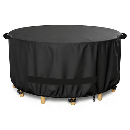 Breathable Protective Cover for Round Garden Tables