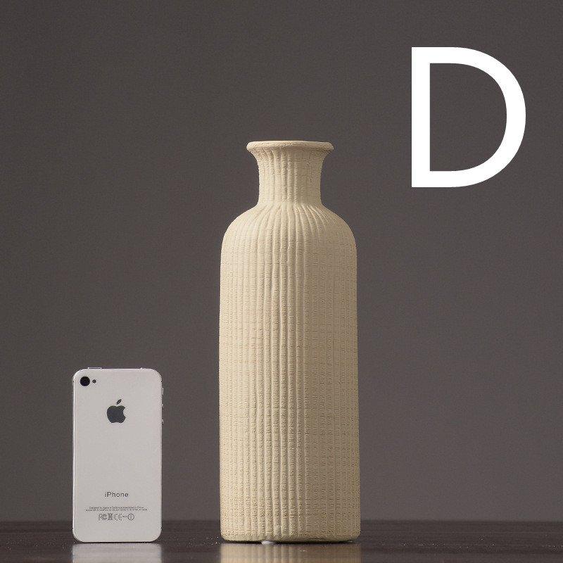 Earthy Ceramic Floral Vase Planter Pot