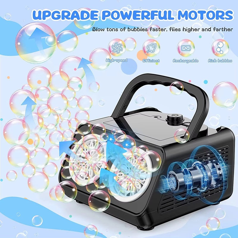 Automatic Bubble Maker with High Speed Bubbles