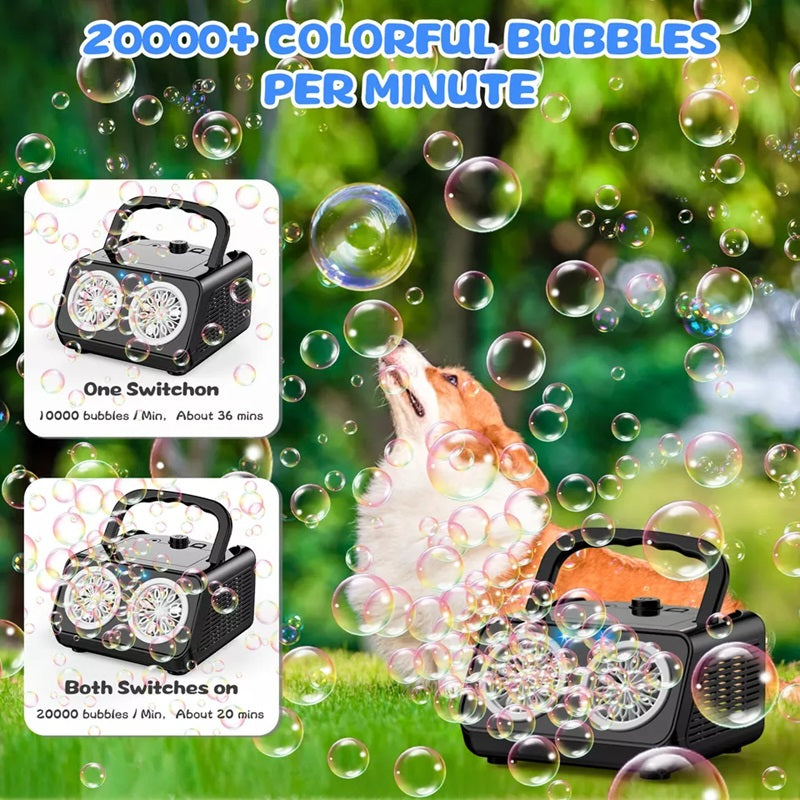 Automatic Bubble Maker with High Speed Bubbles