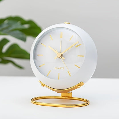 Vintage Quiet Non Ticking Alarm Clock