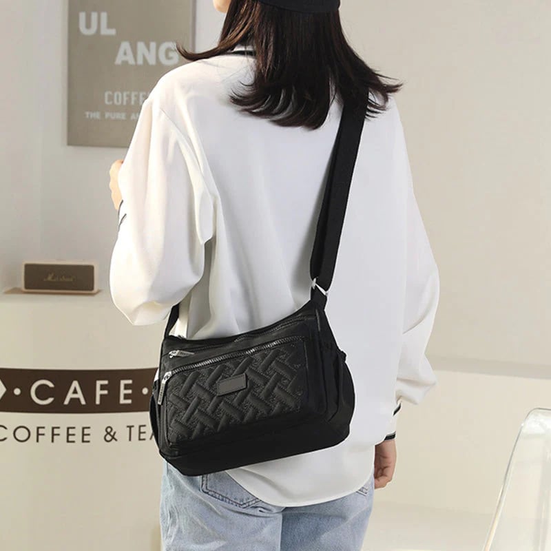 Waterproof Nylon Crossbody Messenger Bag