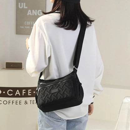 Waterproof Nylon Crossbody Messenger Bag