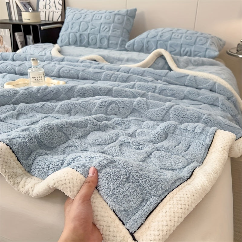 Soft Plush Fleece Throw Blanket for Cozy Nights - Cofik