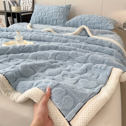Soft Plush Fleece Throw Blanket for Cozy Nights - Cofik