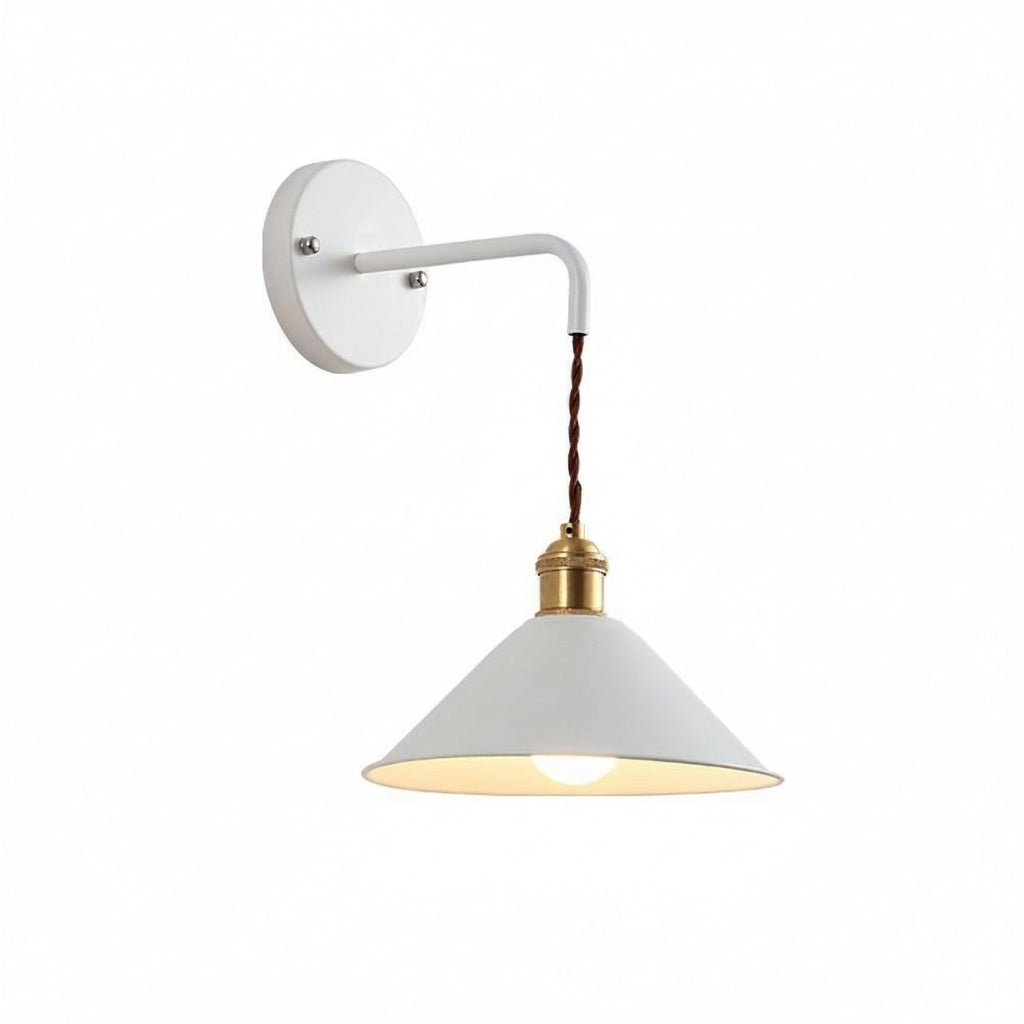 Modern LED Wall Light – Sleek Aluminum Black Gold