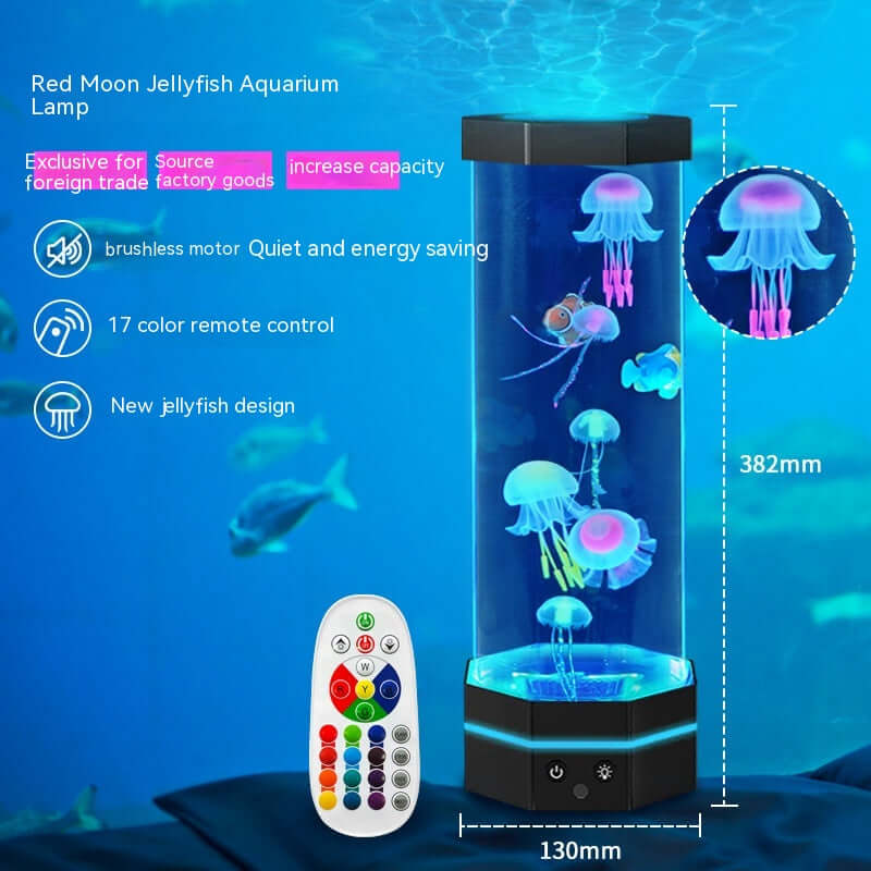 Colorful Ocean Lamp with Remote Control