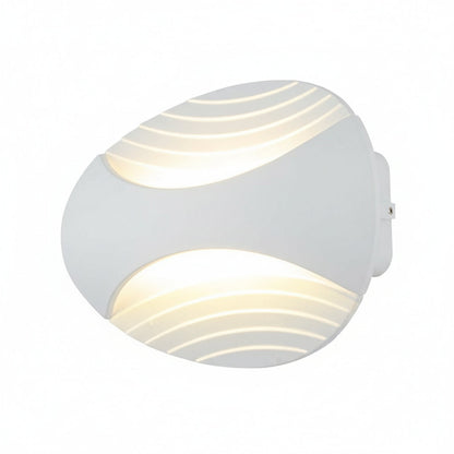 Outdoor LED Wall Light Waterproof Aluminum White Sconce