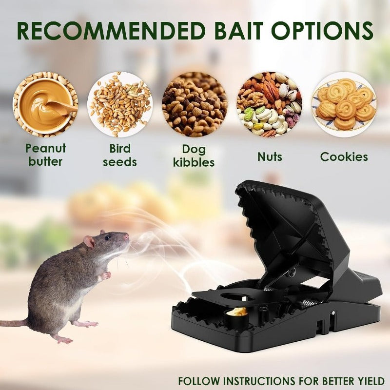 Powerful Dual Snap Rodent Trap
