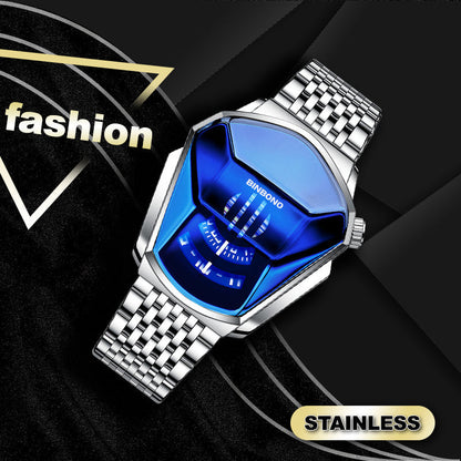 Men's Luxury Quartz Diamond Watch