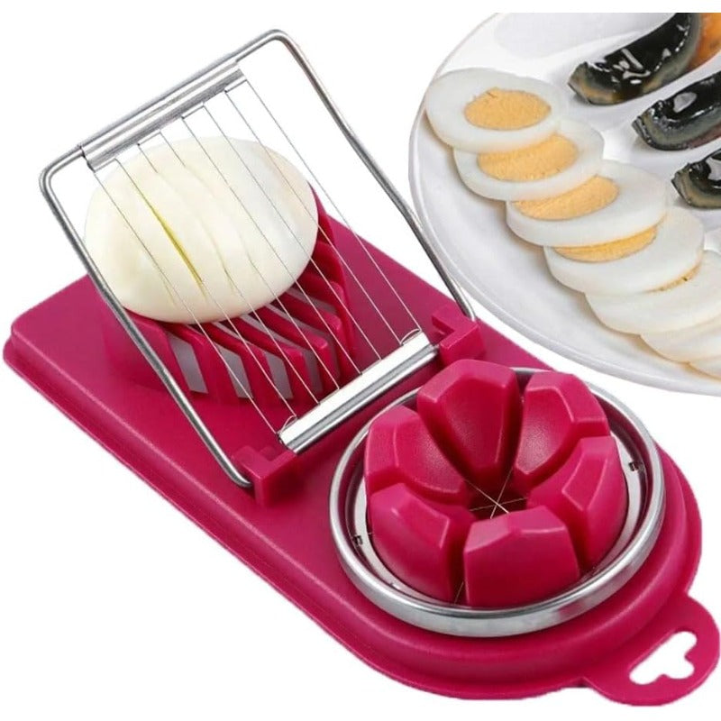 Easy Use Stainless Steel Egg Cutter - Cofik
