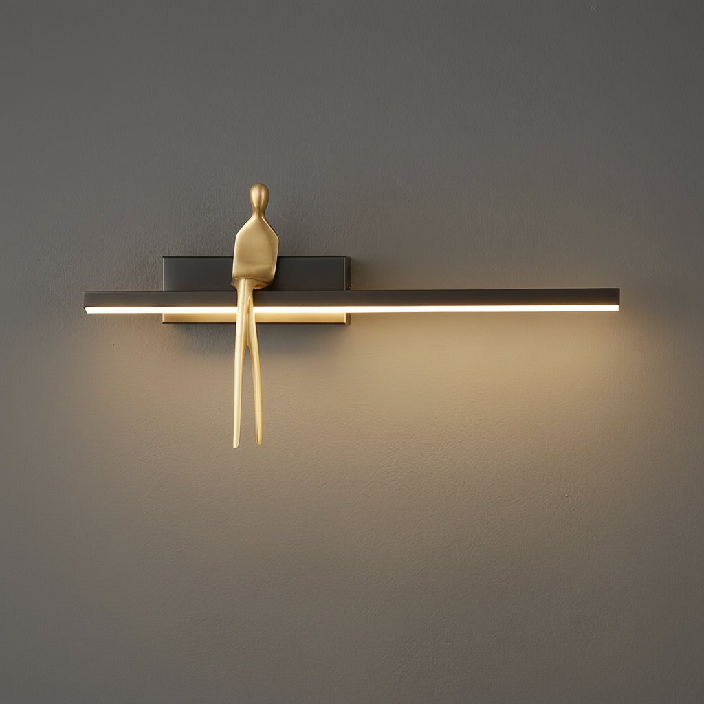 Luxury Copper LED Wall Light Fixture