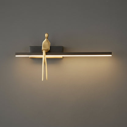 Luxury Copper LED Wall Light Fixture