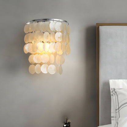Oceanic Shell LED Gold Wall Light