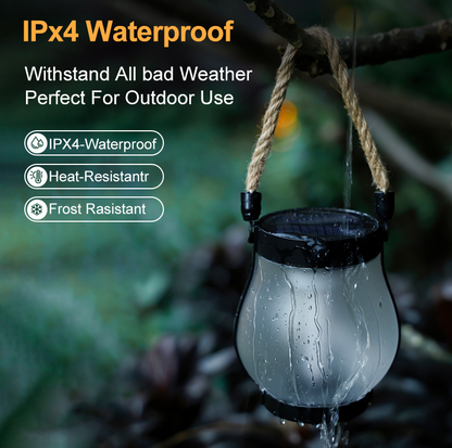 Warm Glow Solar Powered Lantern