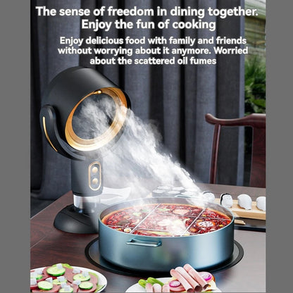 Compact Air Purifier Fan with USB Charging
