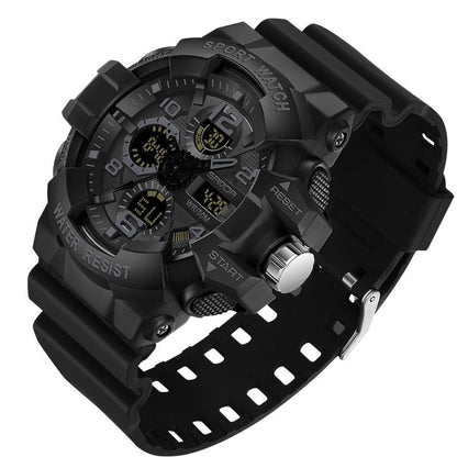 Tough Tactical Water Resistant Digital Watch