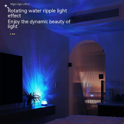 Colorful LED Waves Mini Bedroom Lamp