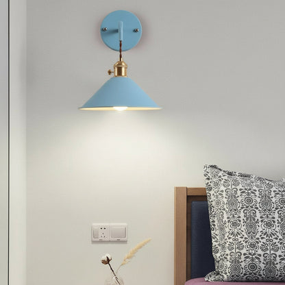 Modern LED Wall Light – Sleek Aluminum Black Gold