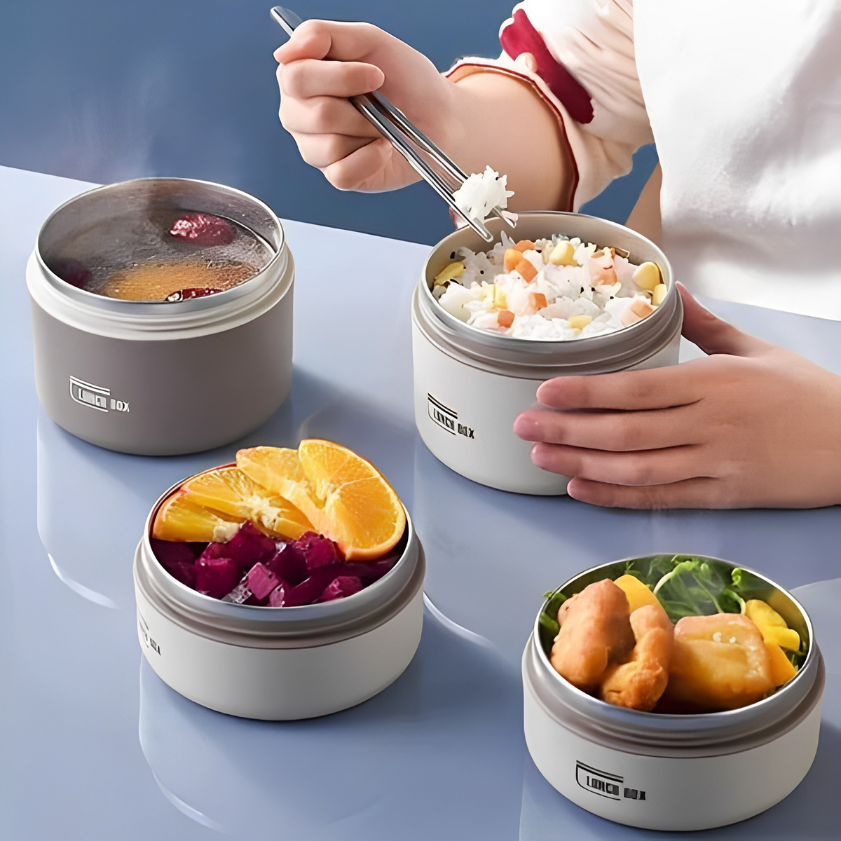 Heat Retaining Food Container Box