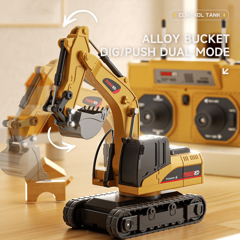 BuildMaster Mini RC Construction Toy Set