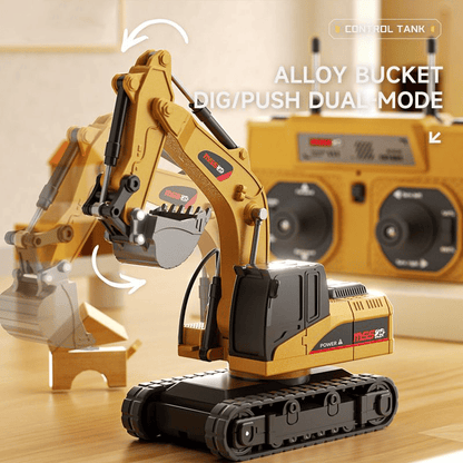 BuildMaster Mini RC Construction Toy Set