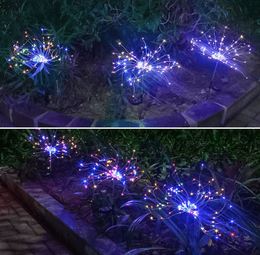 Outdoor Solar String Lights Copper Wire Fairy Lights