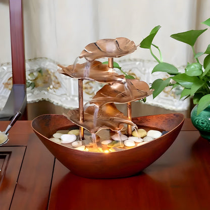 Indoor Water Fountain with LED Light