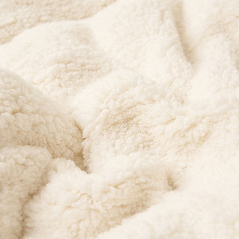 Plush Reversible Square Area Rug – Dense & Cozy