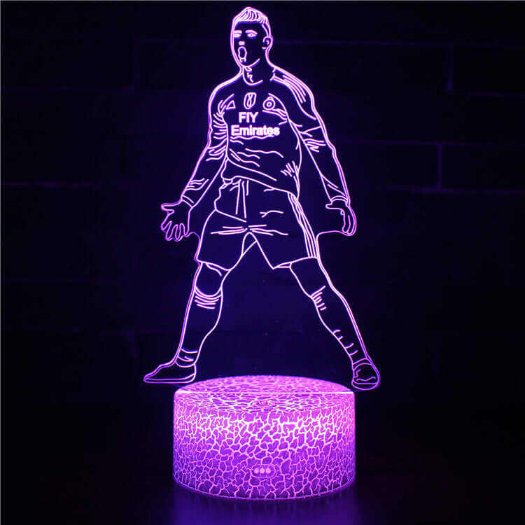 Colorful LED Table Football Lamp