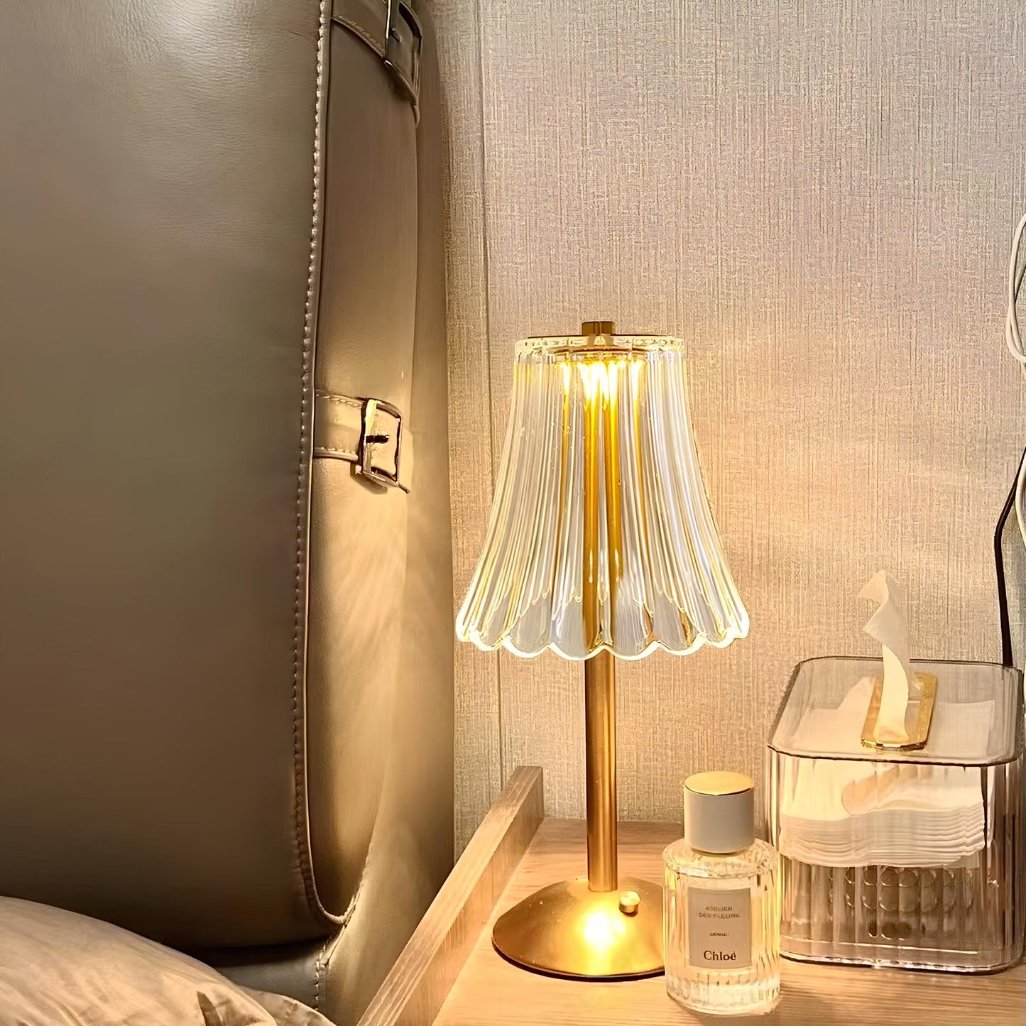 Portable LED Table Lamp with Soft Glow