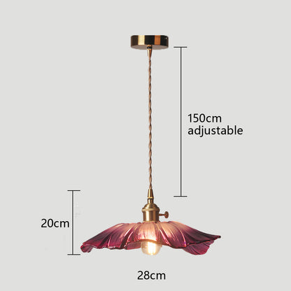 Classic Green Glass Pendant Lamp