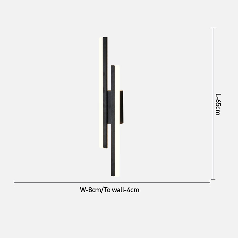 Modern Slim LED Wall Light Fixture