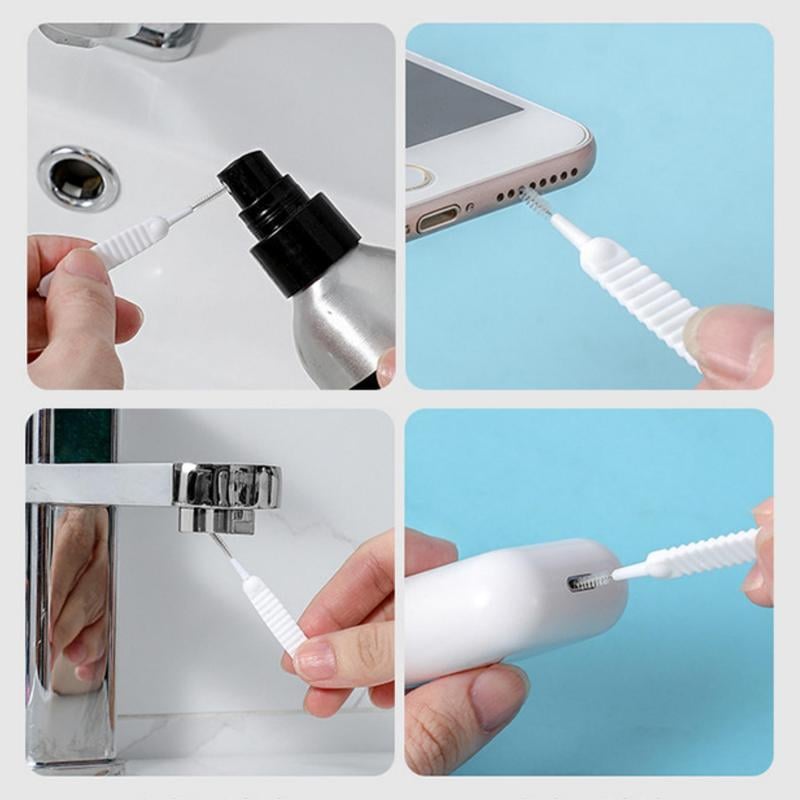 Practical Cleaning Brush Kit, 30Piece, Soft Bristle Set