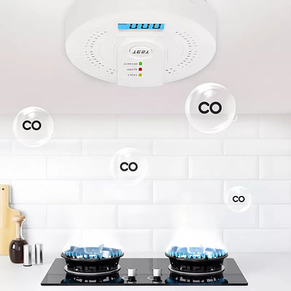 Digital CO Detector with LCD Screen